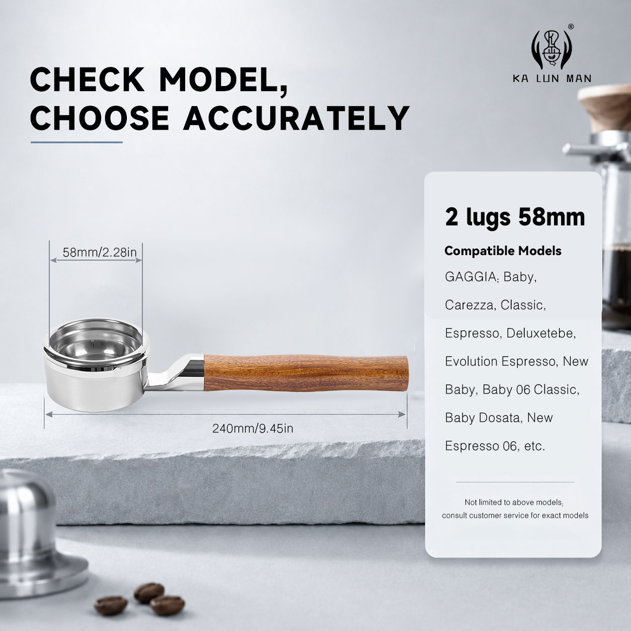 58 mm, portafilter bez dna z d – Equipment Of Coffee Machine recenzja i cena