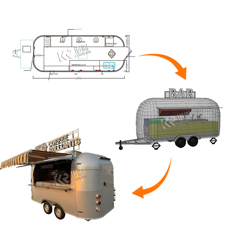 Nowy model food trucka z podwó – Equipment Of Coffee Shop recenzja i cena