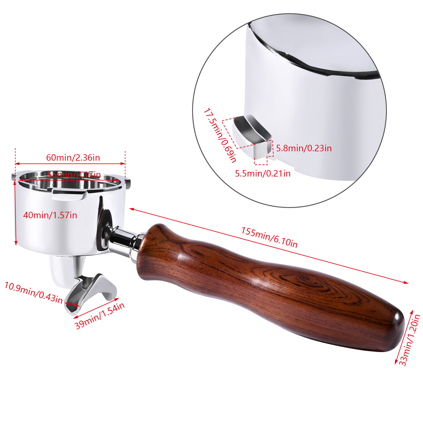 Portafilter do kawy 51mm z pod – Equipment Of Coffee Machine recenzja i cena